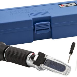 Triplett RFT55 Portable Battery Coolant/Glycol Refractometer with ATC (°F)