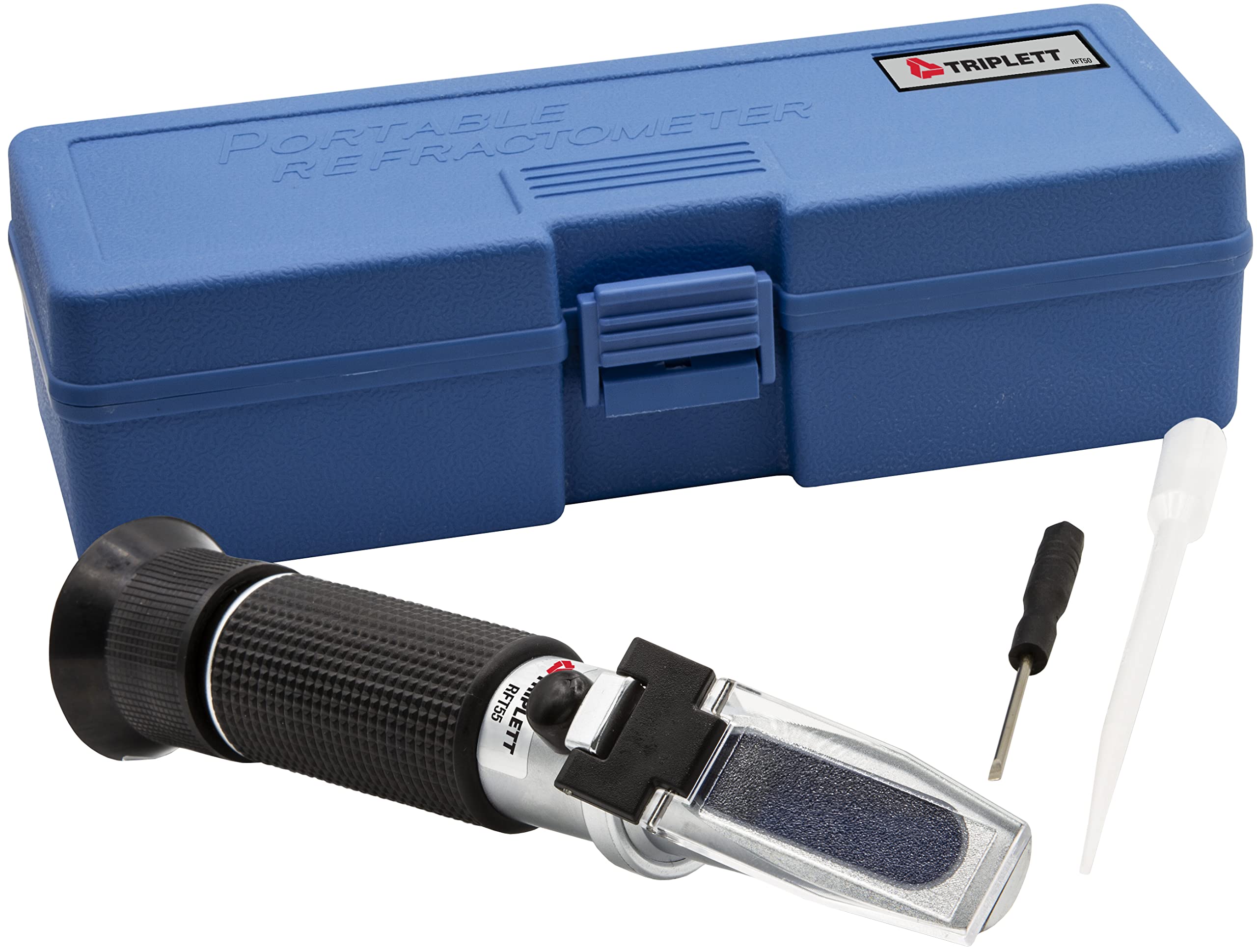 Triplett RFT55 Portable Battery Coolant/Glycol Refractometer with ATC (°F)