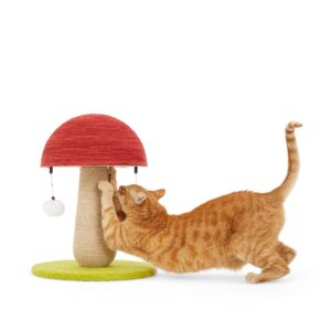 everyyay toadstool scratch post for cats