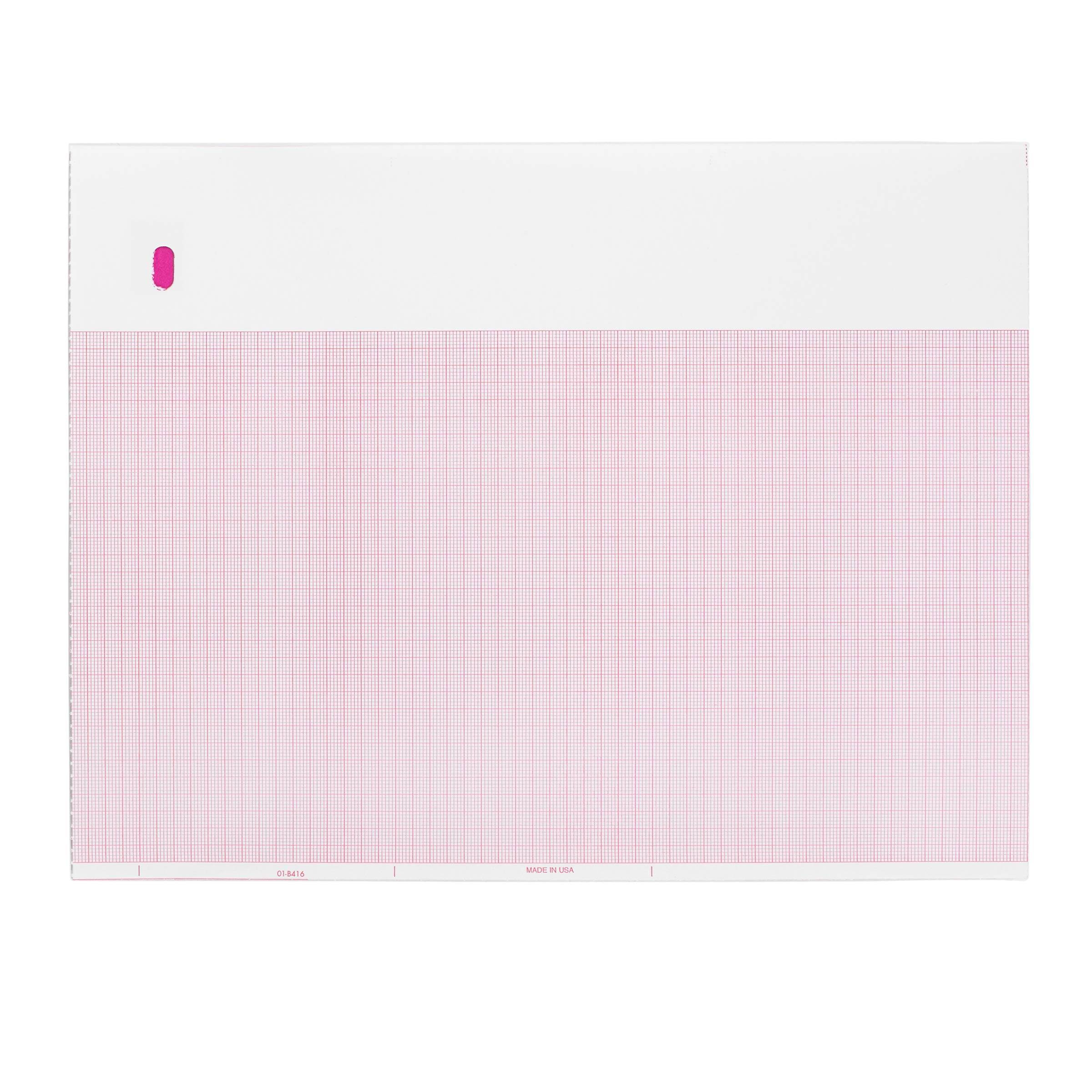 3 set- 2009828-061 PT# 2009828-061- Mac 1200 Chart Paper Red Grid 8.5 x 11 Ea by, GE…