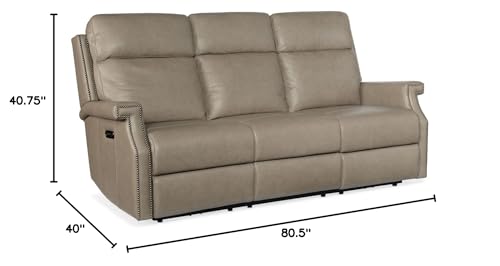 Hooker Furniture Living Room Vaughn Zero Gravity Sofa with Power Headrest