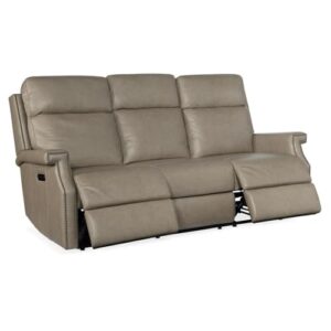 Hooker Furniture Living Room Vaughn Zero Gravity Sofa with Power Headrest