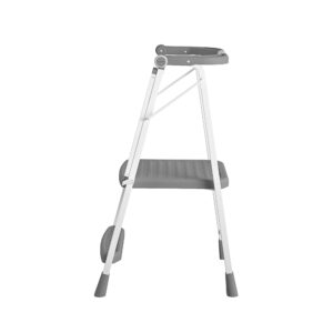 COSCO 2-Step Kitchen Stepper™ Adult Folding Step Stool, Kids Folding "Helper" (Steel/Resin)