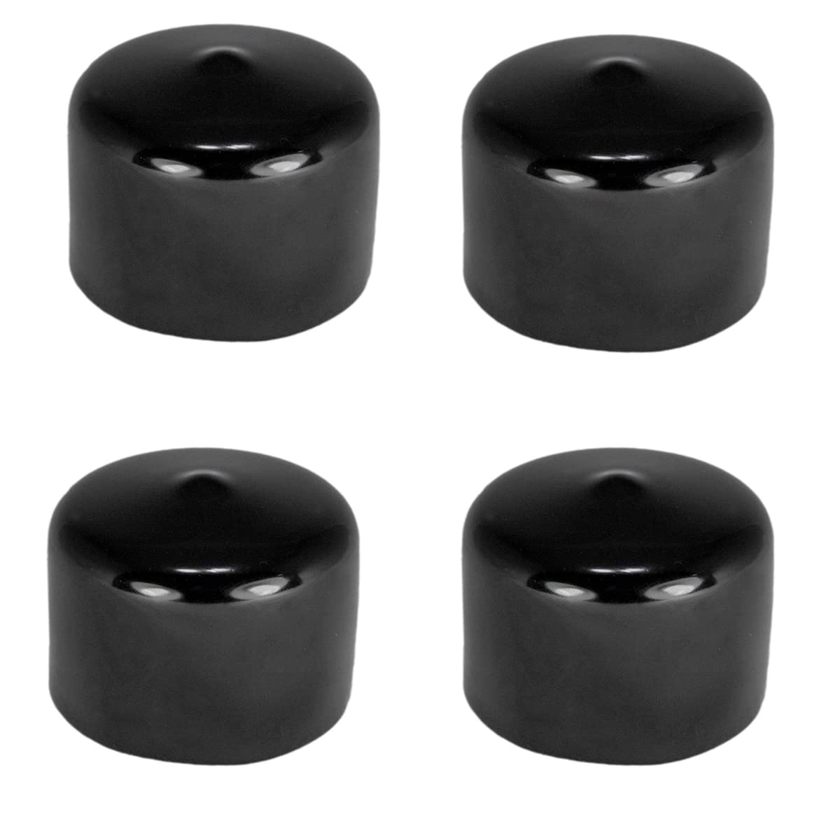 2" (50 mm) Rubber end caps Soft PVC Rubber Plug Thread Protective Sleeve Rubber Protective Cap Screw Protective Cap Round Plastic Cover Rubber Sleeve