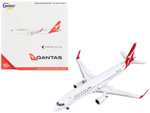 geminijets gjqfa2082 qantaslink embraer 190ar vh-uzd; scale 1:400