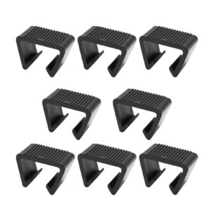 Zreneyfex 8 Pcs Rattan Furniture Clamps Wicker Chair Fasteners Outdoor Furniture Clips Patio Sofa Clips Connect The Sectional Connector Outdoor Couch Patio Furniture