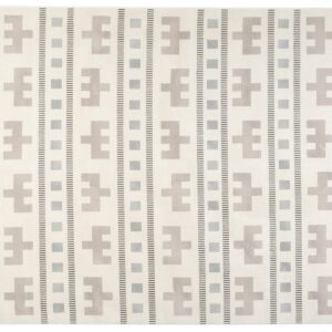 Revival Rugs Comb 8'x10’ Washable Area Rug for Living Room Bedroom - 100% Recycled Oeko-TEX Certified, Medium Pile, Beige, Cream, Gray