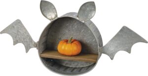 primitives by kathy decorative shelf - flying bat