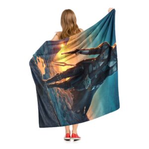 Northwest Star Wars - The Mandalorian Silk Touch Throw Blanket, 50" x 60", Nightfall