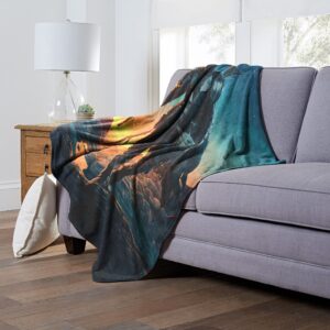 Northwest Star Wars - The Mandalorian Silk Touch Throw Blanket, 50" x 60", Nightfall