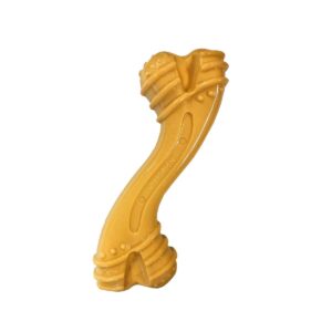 Nylabone Essentials Power Chew Curvy Bone Peanut Butter Flavor, Large