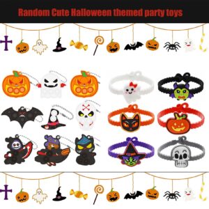 Premium Halloween Party Favors Toys for kids,Assortment Cute Halloween Themed Toys,Kids Trick or Treat Party Favors Supplies,Halloween Prizes,Carnival Prizes,Goody Bag Fillers,Treat Bag Stuffer