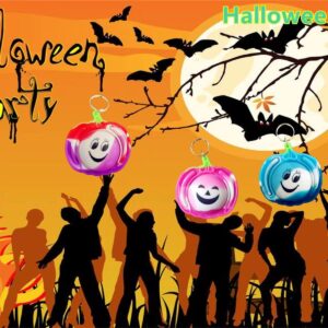 20 Packs Bulk Halloween Pumpkin Fidget Mini Pop for Kids Party Favors and Classroom Students Gifts