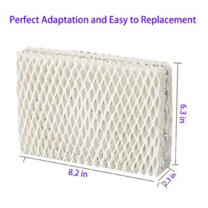 HOMFILBIT HDC12 Humidifier Replacement Wicks Filter Fit for Air-Care 4911 32-14911 Essick HD13030 HD1303 HD14060 HD1406 HD13050 HD1305 HD1407 HD1409 EA1407 ES12 Humidifiers (4 Pack)