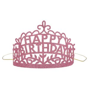 Meri Meri Happy Birthday Party Tiaras (Pack of 8)