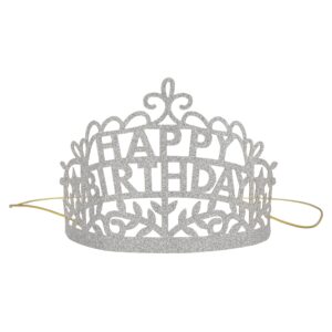 Meri Meri Happy Birthday Party Tiaras (Pack of 8)