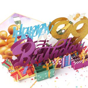 Liif 99th Happy Birthday Card