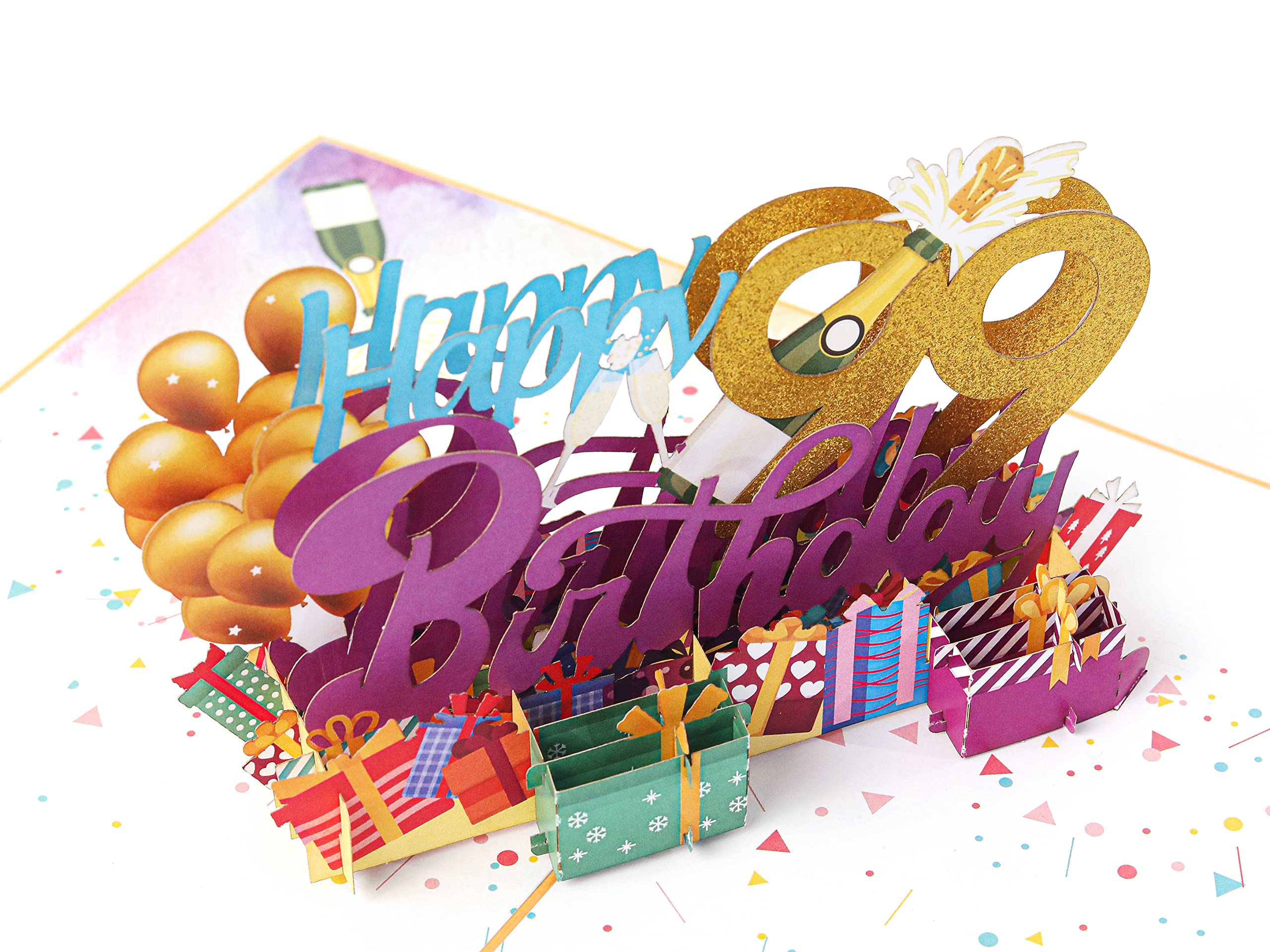 Liif 99th Happy Birthday Card