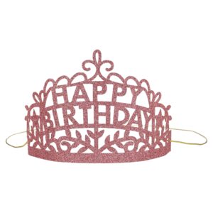 Meri Meri Happy Birthday Party Tiaras (Pack of 8)