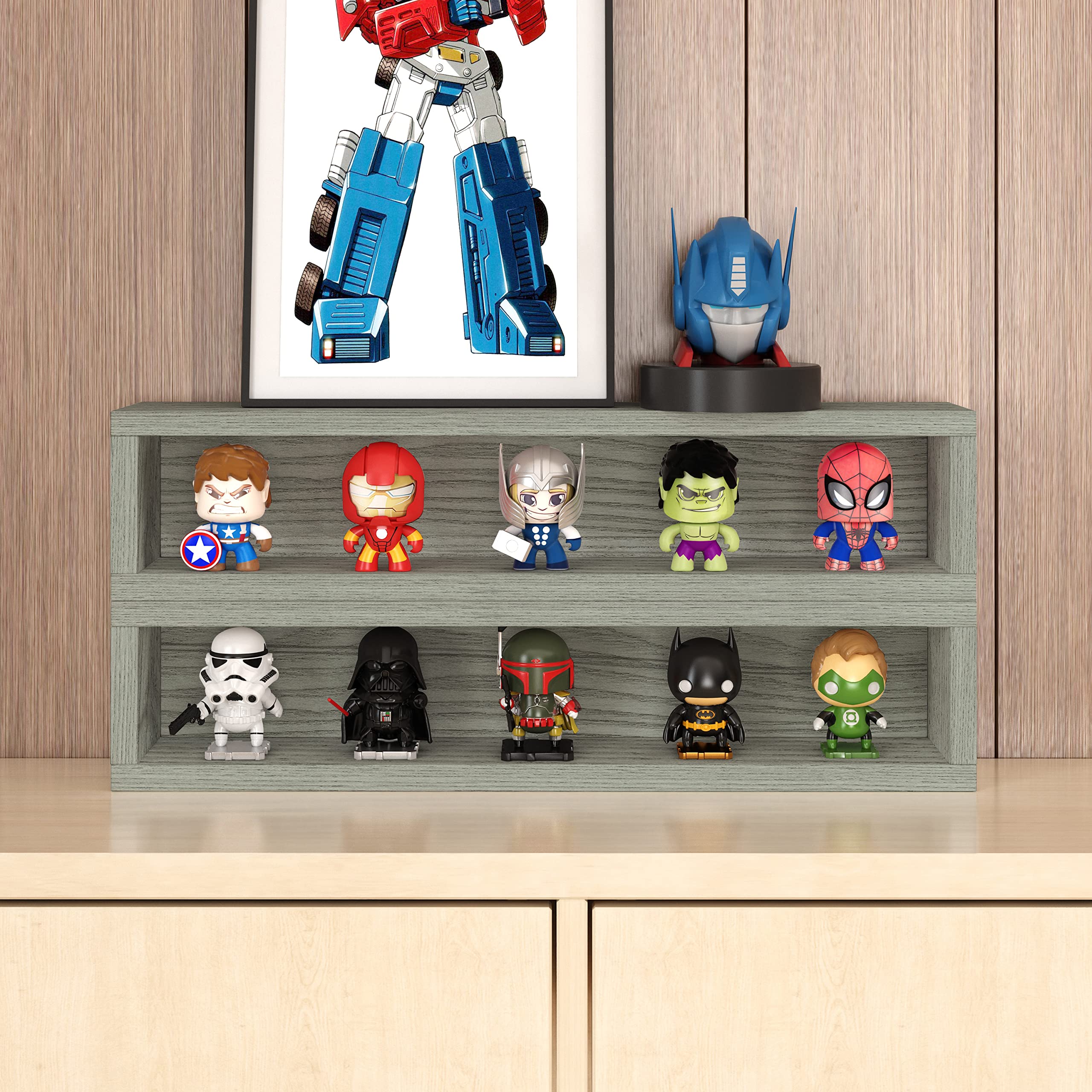 Way Basics Funko Pop Open Shelf Display (Tool-Free Assembly)