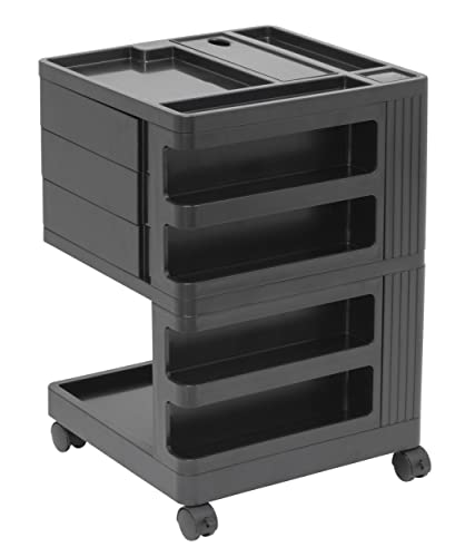 SD STUDIO DESIGNS Kubx Pro Mobile Rotating 4-Sided Storage Organizer with Multiple Compartments