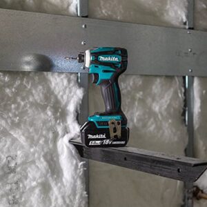 Makita XDT19T 18V LXT® Lithium-Ion Brushless Cordless Quick-Shift Mode™ 4-Speed Impact Driver Kit (5.0Ah)