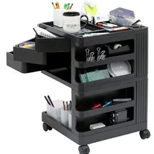 SD STUDIO DESIGNS Kubx Pro Mobile Rotating 4-Sided Storage Organizer with Multiple Compartments