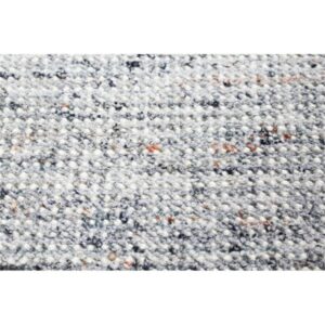 Bashian Savannah Nadir 7'6" x 9'6" Hand Loomed Area Rug in Silver