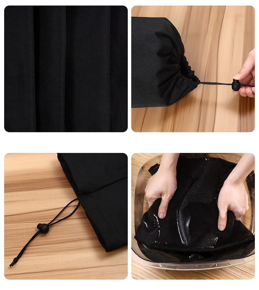 Primst 4PCS Carpet Waterproof Storage Bag, Oxford Cloth Drawstring Rug Bags, Fits 78" Wide Rugs, Ideal for Moving, Storing and Transporting Carpets (10" x 85")