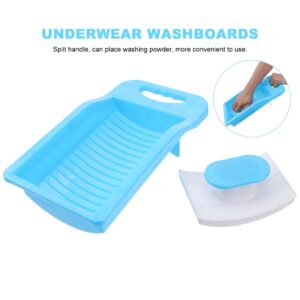 DOITOOL 1pc Small Washboard Non-slip Pp Child Washboard Basin