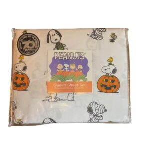 Peanuts Snoopy Halloween Sheet Set - Queen Size Set