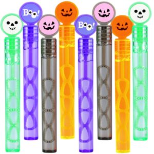 44 pcs halloween bubble wands,mini bubbles party favors for halloween,perfect for halloween treats prizes,classroom awards,treat bag stuffers,goody bag filler,for boys girls kids adults