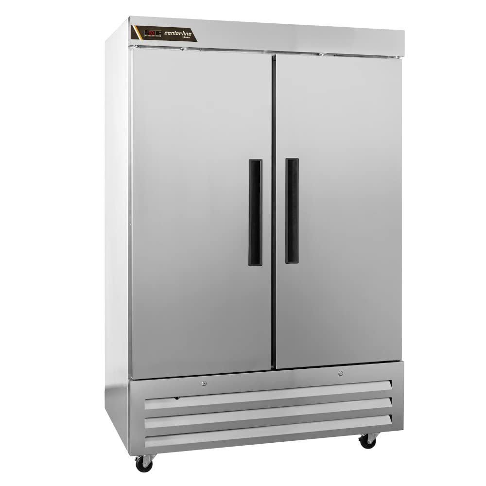 Traulsen CLBM-49R-FS-LR Centerline Reach-In Two Section Refrigerator with Full Height Solid Doors