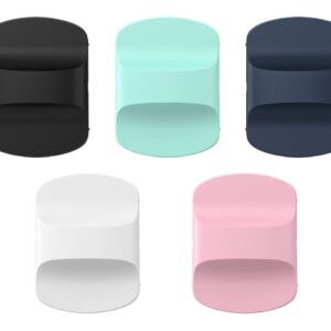 yoelike Magnetic Slider Replacement, Compatible with YETI Magnetic Lid 10oz, 14oz, 16oz, 20oz, 26oz, 30oz (Black+Navy Blue+Mint Green+Pink+White)