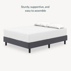 Leesa Platform Bed for Mattress, King Size / 30-Night Trial, Grey