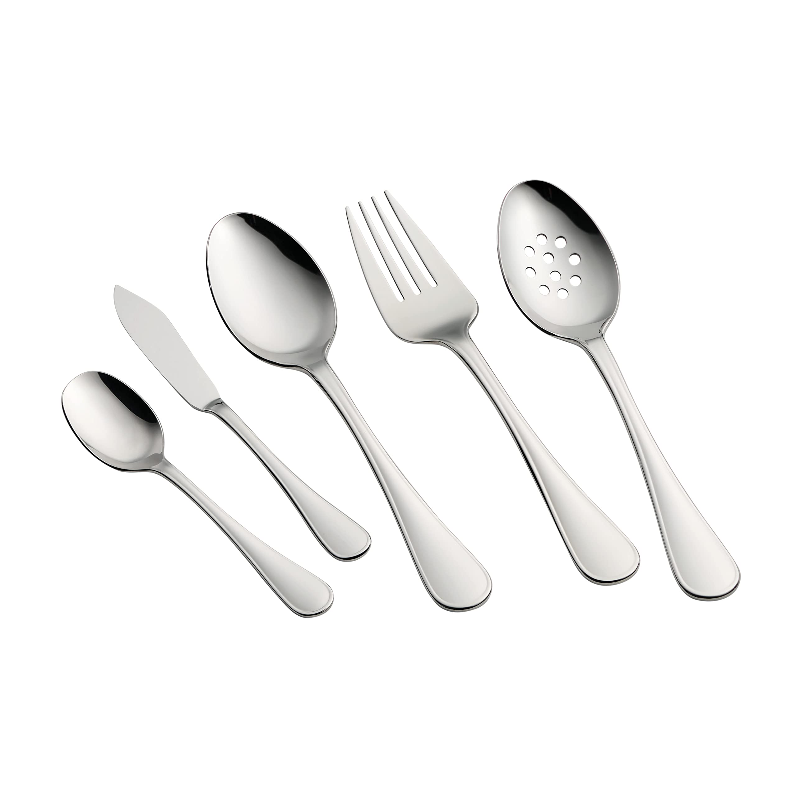 Tramontina 45 Piece Silverware Set - Firenze Utensils Set