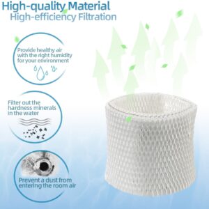 HC888 Humidifier Wicking Filter C Replacement for Honeywell HCM-890 HEV-320, Walgreens HC-888 HC-888N HCM-890 HEV-320 Series & Duracraft D88 DCM-200 DH-890 Cool Mist Humidifier Filters