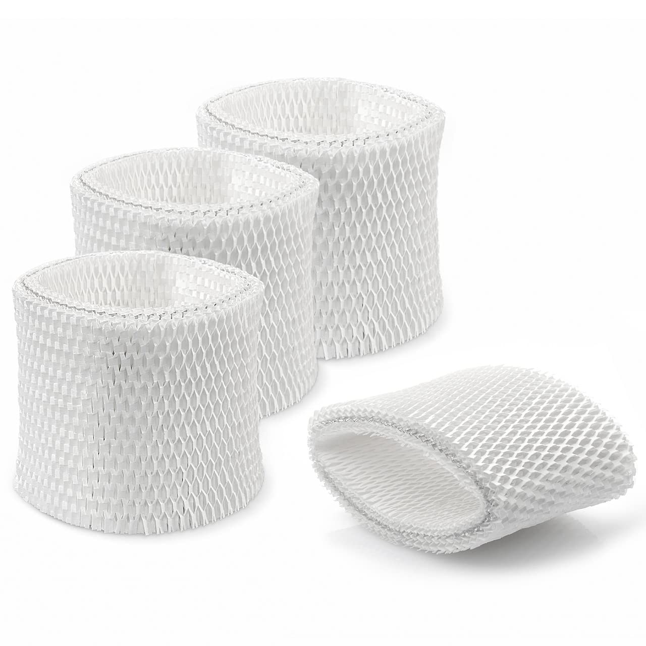 WF2 Humidifier Filter for Kaz Vicks - V3100 V3500 V3700 V3800 V3900 3020 Series, Protec PWF2 VEV400 Cool Mist Vaporizer Humidifiers (Pack of 4) White