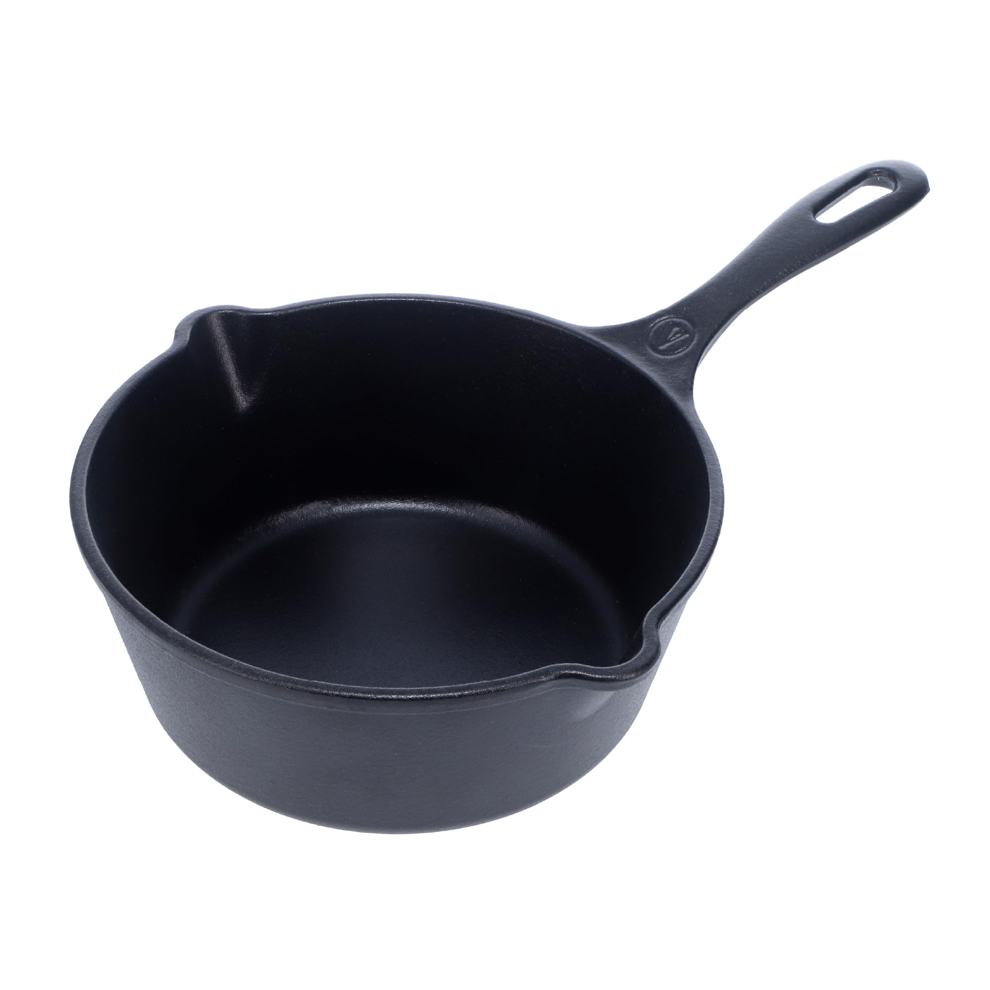 Victoria Cast Iron Saucepan, Cast Iron Melting Pot, Made in Colombia, 2QT