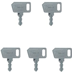 #361144 tennant sweeper scrubber ignition keys (5) r14 6100 6200 6400 7100 7200 7300 8300 s20 t5 t7 t12 t15 t16 t17 4vdr4 4vdr5 4vdr6 4vdr7 4vdw8 nobles strive rider, speedscrub rider, ez rider hp