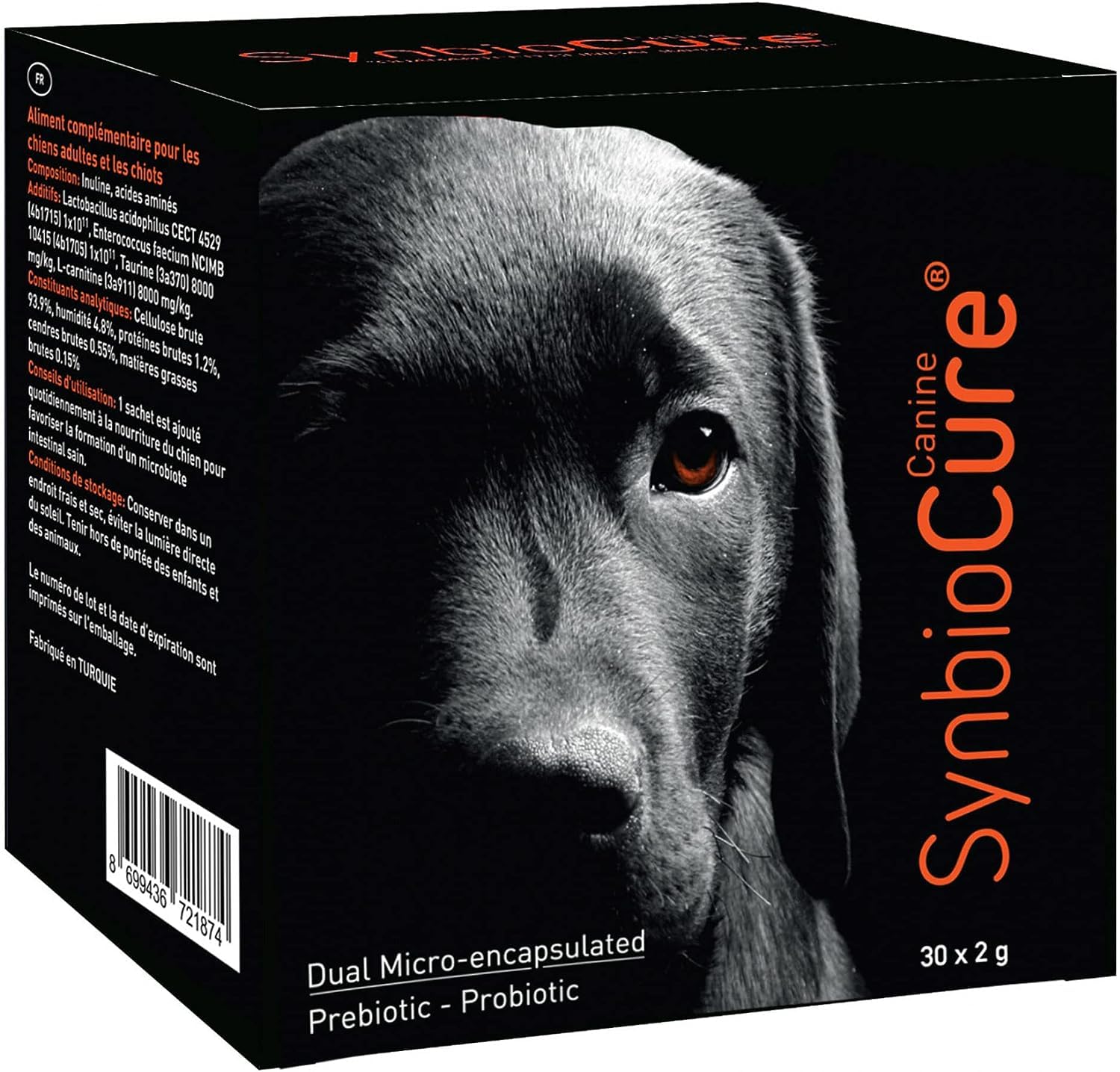 Synbiocure I Probiotics & Prebiotics for Dogs I Powder Dog Supplement I Digestive Health Support I 200 Billion Bacteria Per Sachet I 30 Sachets*2 g