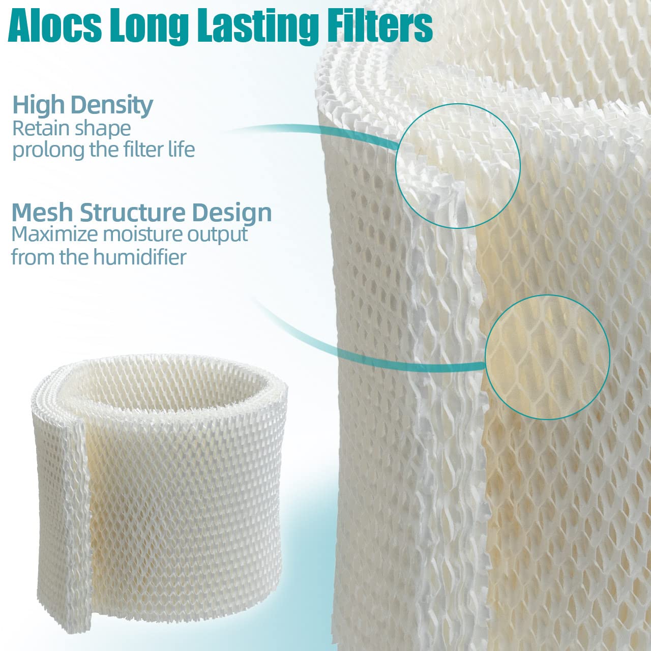 MAF1 Humidifier Filter for Air-Care - Essick Air Emerson Moistair MA1200 MA1201 MA0950, Kenmore14906 32-14906 42-14906 EF1 Humidifiers (2 Pack)