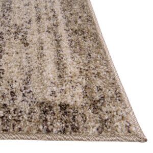 Rugs.com Angelica Collection Rug – 7' x 10' Beige Medium Rug Perfect for Bedrooms, Dining Rooms, Living Rooms