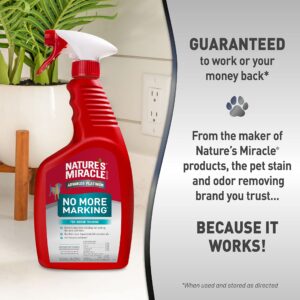 Nature's Miracle Advanced Platinum No More Marking, 24 Ounces, Helps Discourage Repetitive Pet Marking