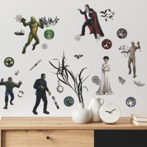 Universal Pictures Monsters Peel and Stick Wall Decals by RoomMates, RMK5210SCS