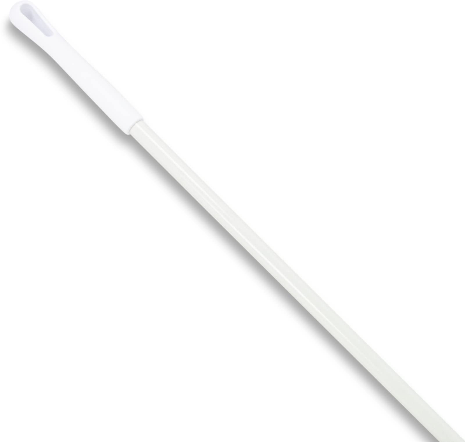 SPARTA 41226EC02 Fiberglass Broom Handle, Mop Handle, Replacement Handle With Acme Threaded Tip For Commercial Cleaning, 72 Inches, White