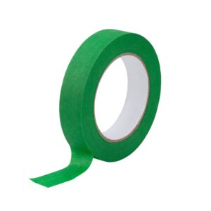 Lichamp 3 Pack Green Painters Tape 1 inch, Green Masking Tape 1 inch x 55 Yards x 3 Rolls (165 Total Yards)