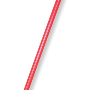 SPARTA 41225EC05 Fiberglass Broom Handle, Mop Handle, Replacement Handle With Acme Threaded Tip For Commercial Cleaning, 48 Inches, Red