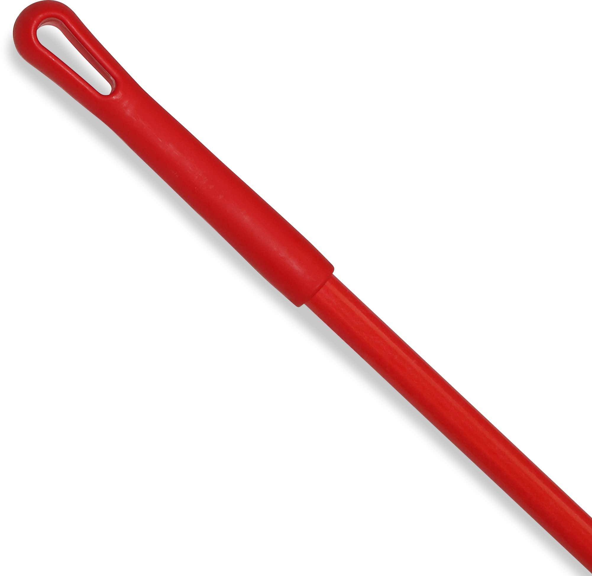 SPARTA 41225EC05 Fiberglass Broom Handle, Mop Handle, Replacement Handle With Acme Threaded Tip For Commercial Cleaning, 48 Inches, Red