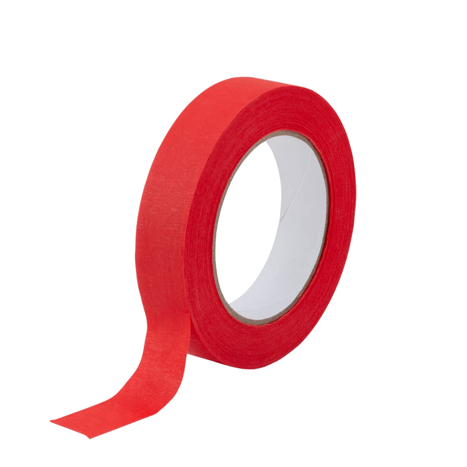 Lichamp 3 Pack Red Painters Tape 1 inch, Red Masking Tape 1 inch x 55 Yards x 3 Rolls (165 Total Yards)